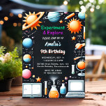 Op Fun Lab Kinder Geek Nerd Mad Science 9e Verjaar Kaart<br><div class="desc">Vonk nieuwsgierigheid met onze "Fun Lab Kinder Geek Nerd Mad Science 9th Birthday Invitation"! Perfect voor jonge wetenschappers, dit levendige en grillige ontwerp belooft een spannend feest gevuld met leuke experimenten en ontdekkingen. De boeiende elementen en kleurrijke graphics zullen uw gasten boeien, waardoor een onvergetelijke en educatieve viering wordt gewaarborgd....</div>