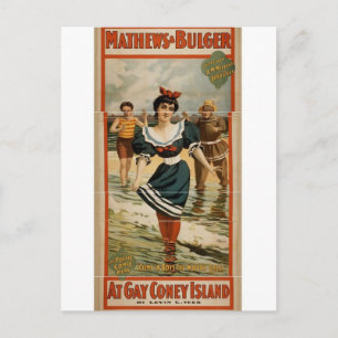 Op Gay Coney Island Briefkaart
