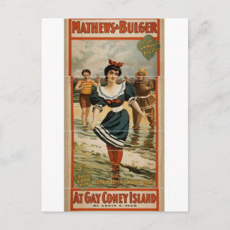 Op Gay Coney Island Briefkaart