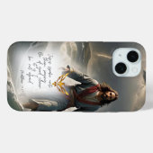 Op geloof gebaseerd Jezus op water Gouden duif Nie Case-Mate iPhone Case (Achterkant (horizontaal))