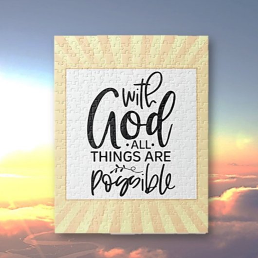 op geloof gebaseerde bevestiging legpuzzel