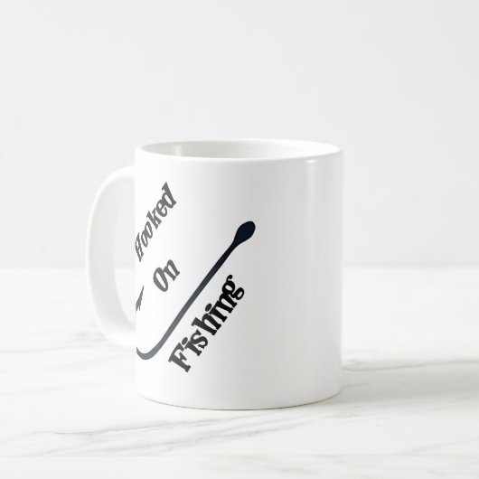 Op Gevist - Fun Coffee Mok (Voorkant links)