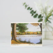 Op Gilded Pond Briefkaart (Staand voorkant)