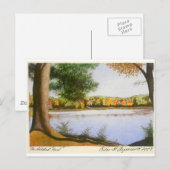 Op Gilded Pond Briefkaart (Voorkant / Achterkant)