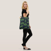 Op Go Blue en Green Moving Vehicles Tote Bag (Op model)