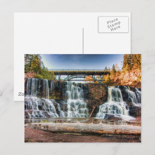 Op Gooseberry Herfsten Briefkaart (Voorkant / Achterkant)