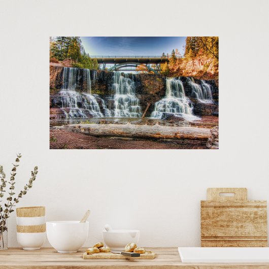 Op Gooseberry Herfsten Poster (Keuken)