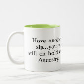 Op Greep met de Mok van de Ankerij van twee Toon (Links)