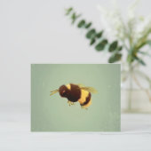  op groen achtergrondpatroon briefkaart (Staand voorkant)