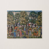Op grond van de bomen van Maurice Prendergast, Fin Legpuzzel (Horizontaal)
