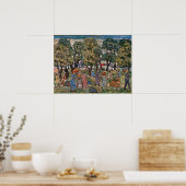 Op grond van de bomen van Maurice Prendergast, Fin Poster (Keuken)