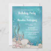 Op grond van de uitnodiging van de Birthday-partij (Voorkant)