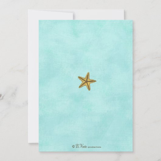 Op grond van de uitnodiging van de Birthday-partij (Achterkant)