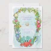 Op grond van de uitnodiging van de Birthday-partij (Voorkant)