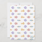 Op grond van de uitnodiging van de Birthday-partij (Achterkant)