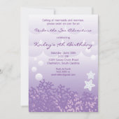 Op grond van de uitnodiging van de Birthday Party (Voorkant)