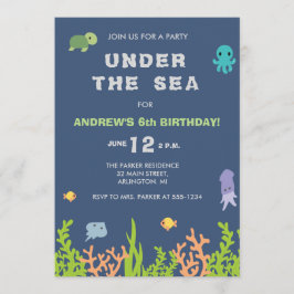 Op grond van de uitnodiging van de Birthday-Zee