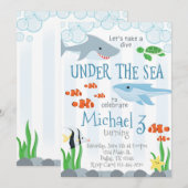 Op grond van de uitnodiging van de dierendag van h (Voorkant / Achterkant)