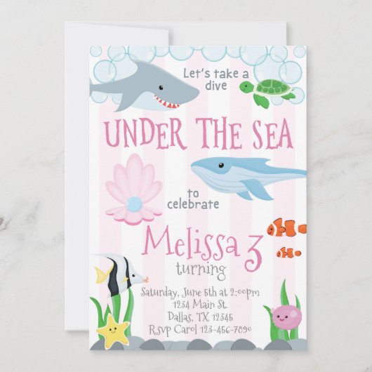 Op grond van de uitnodiging van de dierendag van h (Voorkant)