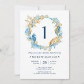 Op grond van de uitnodiging van de Zee Blue Gold B (Voorkant)