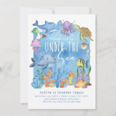 Op grond van de uitnodiging van het Zee om de dag  (Voorkant)