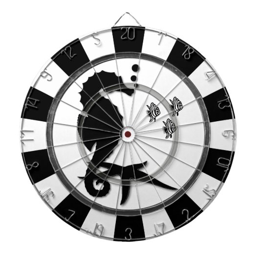 Op grond van de verordening van de Zee Dartbord (Voorkant)