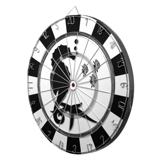 Op grond van de verordening van de Zee Dartbord (Voorkant Rechts)