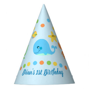 Op grond van het Pet van de Birthday-Zee Feesthoedjes