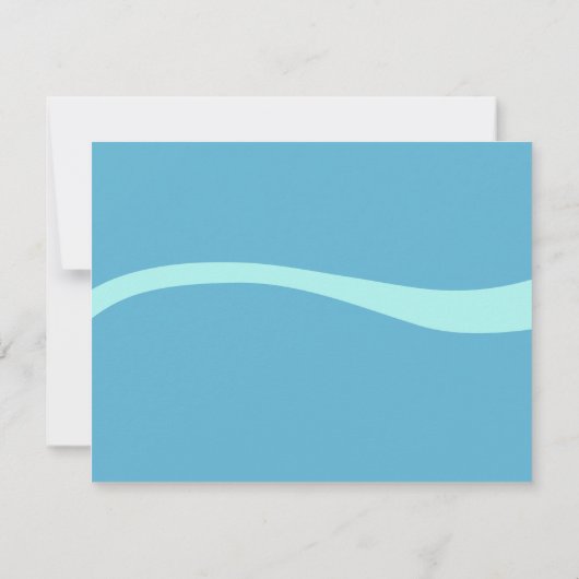 Op grond van het Zee wordt een kleine uitnodiging  (Achterkant)