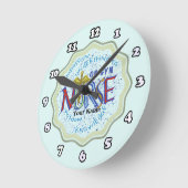 Op Gyn Motto aangepaste Nurse klok (Hoek)