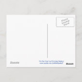 "Op haar eigen Briefkaart" Briefkaart (Achterkant)