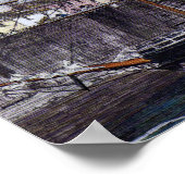 "Op haar eigen Poster" Poster (Hoek)