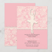 Op haar uitnodiging voor ballet (Voorkant / Achterkant)
