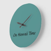 Op Hawaii Time Wall-klok Grote Klok (Hoek)