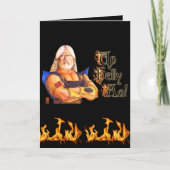 Op Helly Aa. Feestdagen Kaart (Voorkant)