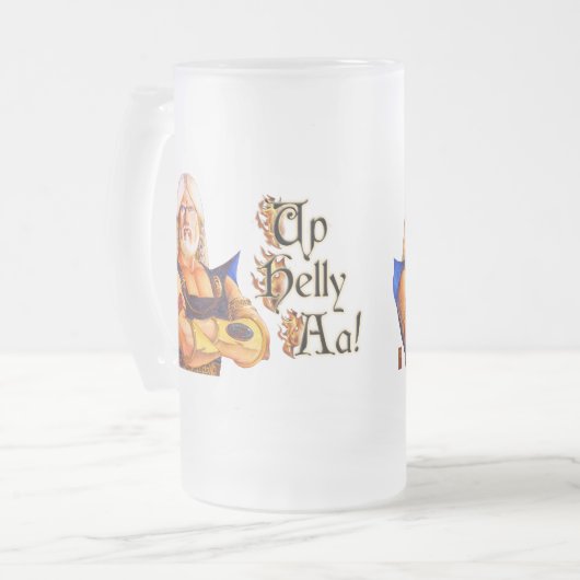 Op Helly Aa. Matglas Bierpul (Voorkant links)