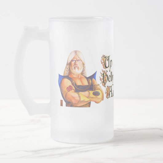 Op Helly Aa. Matglas Bierpul (Links)