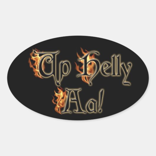 Op Helly Aa. Sticker (Voorkant)