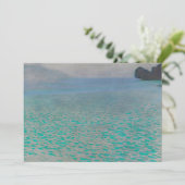 Op het Attersee-meer door Gustav Klimt,  kunst (Staand voorkant)