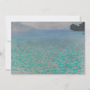 Op het Attersee-meer door Gustav Klimt,  kunst