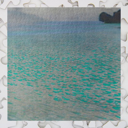 Op het Attersee-meer door Gustav Klimt,  kunst Legpuzzel