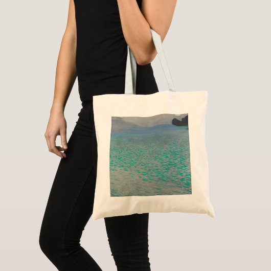 Op het Attersee-meer door Gustav Klimt,  kunst Tote Bag (Voorkant (product))