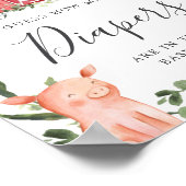 Op het Baby shower Boerderijen raden we hoeveel lu Poster (Hoek)