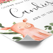 Op het Baby shower Boerderijen raden we hoeveel Sn Poster (Hoek)