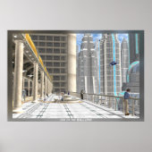 Op het balkon poster (Voorkant)