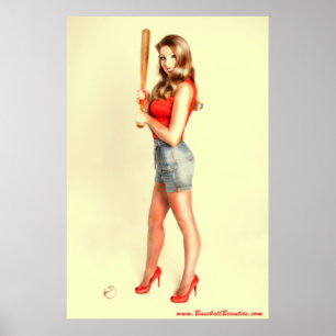 Op het balpark poster