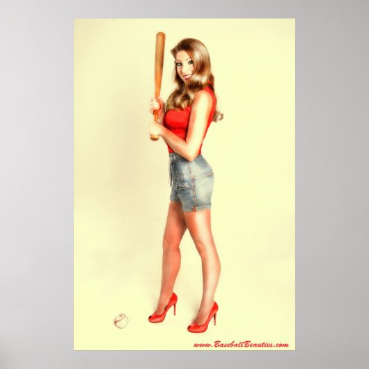 Op het balpark poster (Voorkant)