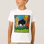 Op het bereik t-shirt (Voorkant)