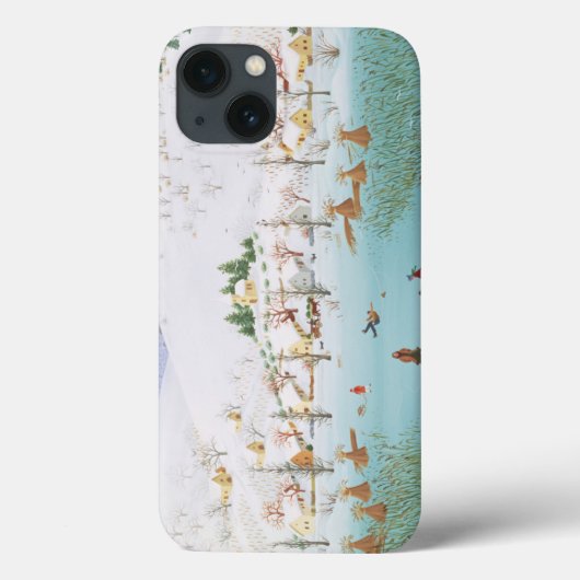 Op het Bevroren meer van 1987 Case-Mate iPhone Case (Achterkant)