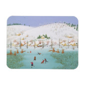 Op het Bevroren meer van 1987 Magneet (Horizontaal)